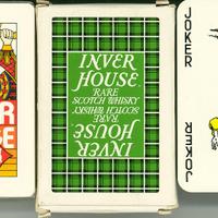 2 MAZZI CARTE ANNI '50 INVER HOUSE SCOTCH WHISKY