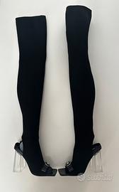 Stivali alti Versace