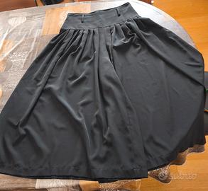 Gonna pantalone nero taglia 42 