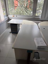 Scrivania a L come nuova