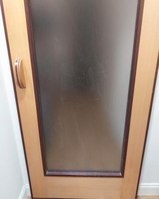 Porta scorrevole in legno