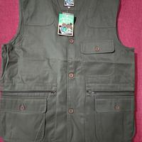 Gilet x Caccia Tiro o Pesca Verde Oliva T.G.52