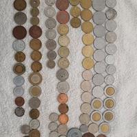 Monete lire e mondo