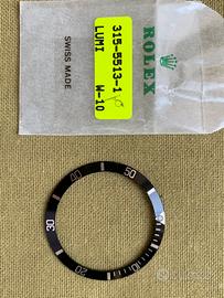Inserto Ghiera Rolex Originale per Ref.5513 nuovo