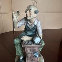 statuina vintage in porcellana Capodimonte