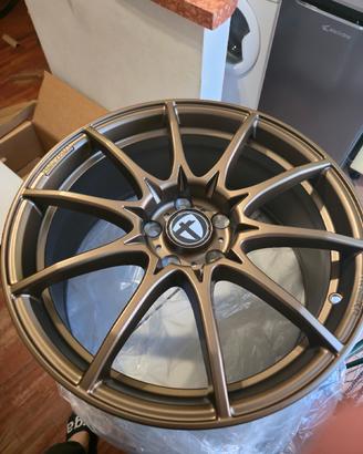 CERCHI  TOMASON TN25 BRONZO NUOVI 18 x 8 5X112 
