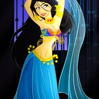 Ballerina di danza del ventre province Toscana