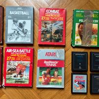 Lotto di 12 videogiochi per Atari 2600 funzionanti