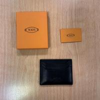 Tod's Porta carte di credito Portafogli pelle nero