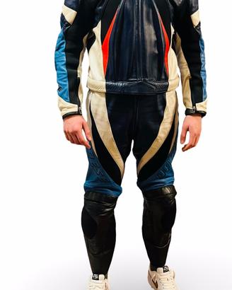 Tuta moto pelle