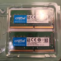 RAM ddr4 16GB (2x8) originali apple