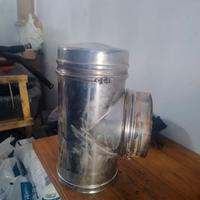 Pezzi canne fumarie 150-200 (RACCORDI) acciaio