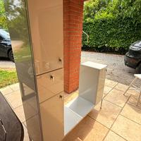 Mobile per bagno bianco