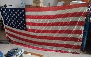 BANDIERA AMERICANA 50 STELLE IN SETA 