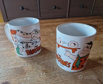 Coppia tazze ceramica vintage 