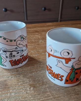 Coppia tazze ceramica vintage 