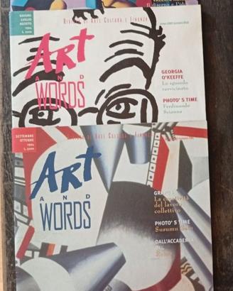 Rivista d'arte: Art & Words