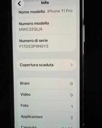 Vendi iphone 11pro come nuoco