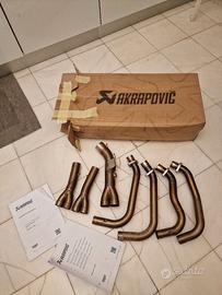 Collettori racing akrapovic inox kawasaki Z900 