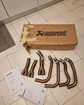 Collettori racing akrapovic inox kawasaki Z900 