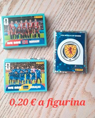 Figurine Panini mondiali 2026