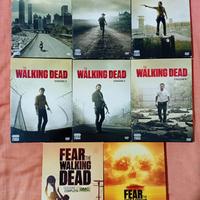 dvd serie The Walking Dead e Fear TWD