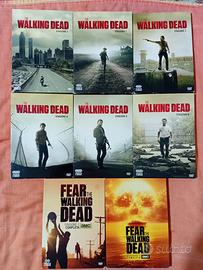 dvd serie The Walking Dead e Fear TWD
