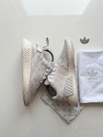 Adidas NMD_R1 Donna taglia 38 bianco panna