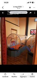 Capsule per fare ginnastica in condizioni di aria