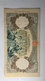 Banconota banca d’italia lire cinquemila - 5000