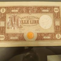 1000 LIRE BARBETTI RSI 06/03/1944 SPL+ CERTIFICATO