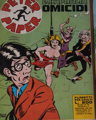 Peter Paper N.3 "La famiglia Omicidi"  1972