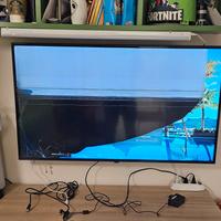 tv lg smart 43" nano 4k danneggiata 
