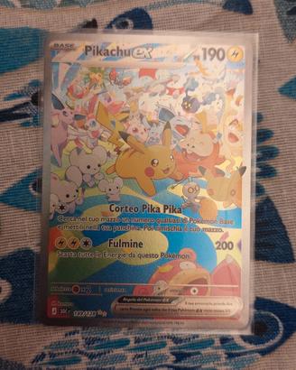 Pikachu ex Sar 30 anniversario Pokémon 
