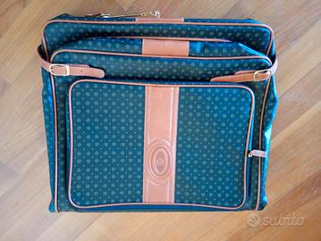 Borsone porta abiti vintage Pollini