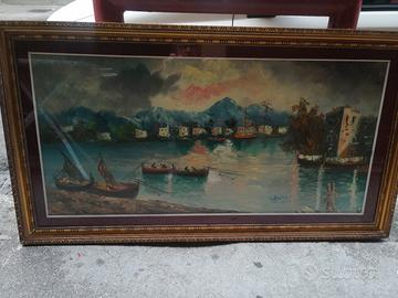 quadro dipinto a mano firmato 