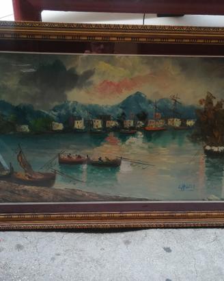 quadro dipinto a mano firmato 