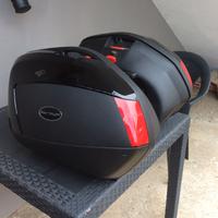 Borsoni laterali rigidi originali Kawasaki Versys 