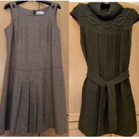 Vestito smanicato jumper, abito maxi maglia ESPRIT