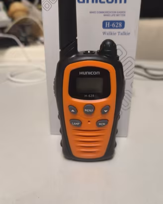 Coppia Walkie Talkie Hunicom H-628 Ricaricabili