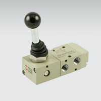 Valvola pneumatica comando manuale