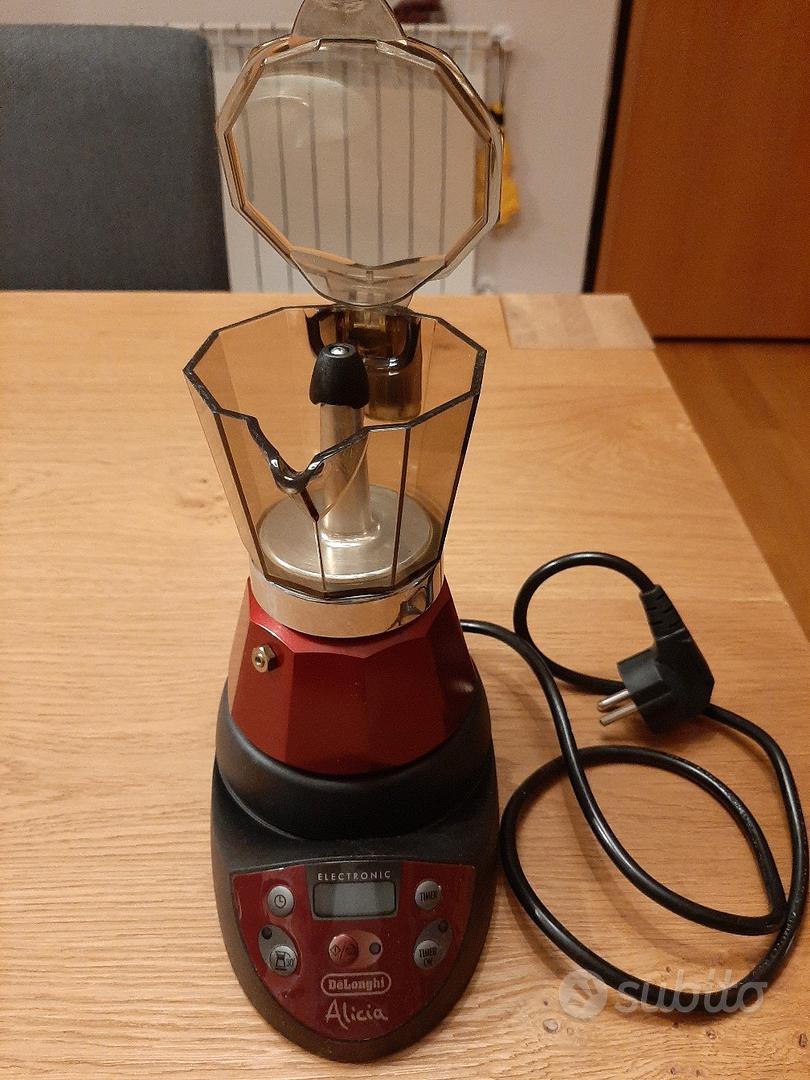 CAFFETTIERA ELETTRICA MOKA DE LONGHI ALICIA 2Tazze Emke42-R