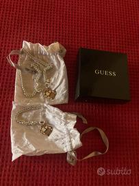 Collana e bracciale guess