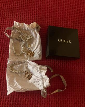 Collana e bracciale guess