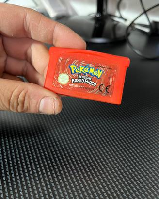 Pokemon Rosso Fuoco GBA originale