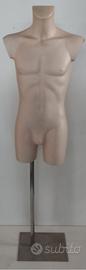 N. 2 BUSTI UOMO COLOR CARNE CON SUPPORTO