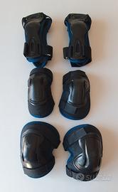 Set di protezioni per pattinaggio in linea/ghiacc