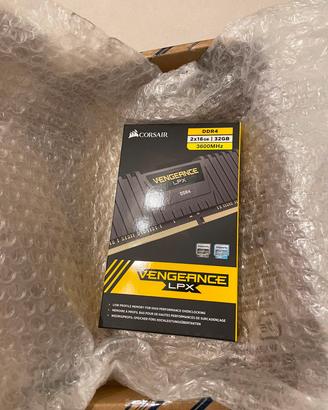 Corsair Vengeance DDR4 RAM 32GB 3600 Mhz [Nuovo]