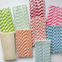 Cannucce di carta monouso per festa