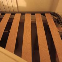 Materasso con rete a doghe